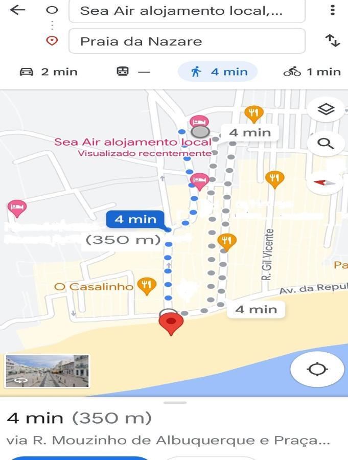 Sea Air Alojamento Local Nazare Luaran gambar